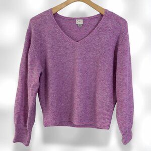 Old Navy Pink Lightweight V-Neck Sweater Size XS